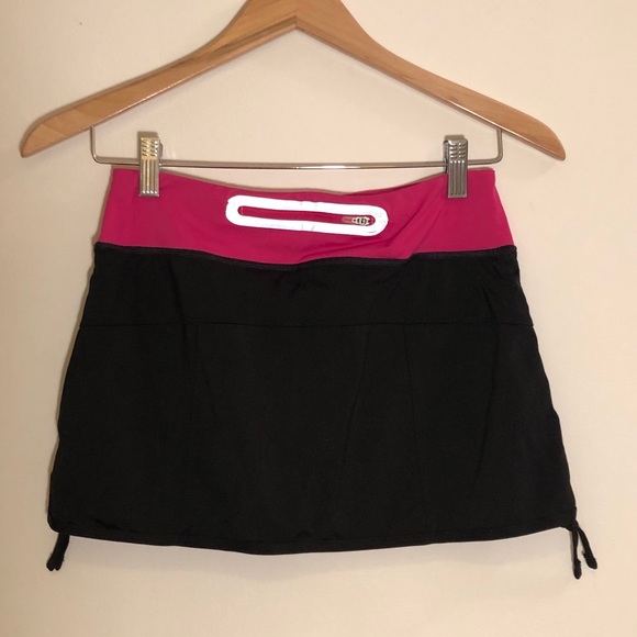 Reebok Tennis Skirt - Black and Pink - Picture 2 of 7